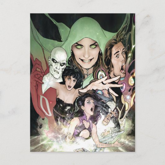De nieuwe 52 - Justice League Dark #1 Briefkaart (Voorkant)