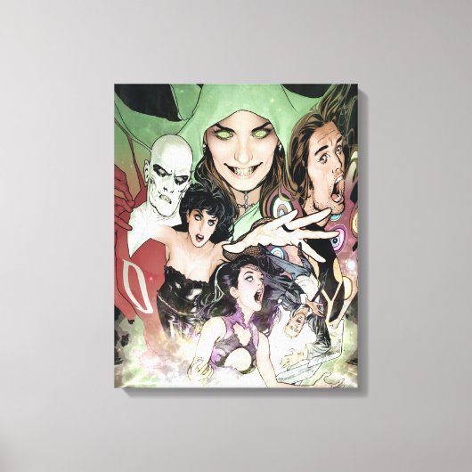 De nieuwe 52 - Justice League Dark #1 Canvas Afdruk (Voorkant)