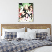 De nieuwe 52 - Justice League Dark #1 Canvas Afdruk (Insitu (Slaapkamer))