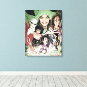 De nieuwe 52 - Justice League Dark #1 Canvas Afdruk (Insitu (Houten vloer))