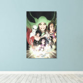 De nieuwe 52 - Justice League Dark #1 Canvas Afdruk (Insitu (Houten vloer))