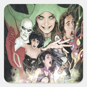 De nieuwe 52 - Justice League Dark #1 Vierkante Sticker