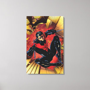 De nieuwe 52 - Nightwing #1 Canvas Afdruk
