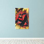 De nieuwe 52 - Nightwing #1 Canvas Afdruk (Insitu (Houten vloer))
