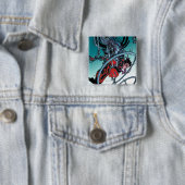 De nieuwe 52 - Superboy #1 Vierkante Button 5,1 Cm (In situ)