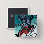 De nieuwe 52 - Superboy #1 Vierkante Button 5,1 Cm (Voorkant /achterkant)