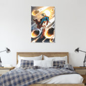 De nieuwe 52 - Supergirl #1 Canvas Afdruk (Insitu (Slaapkamer))