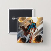 De nieuwe 52 - Supergirl #1 Vierkante Button 5,1 Cm (Voorkant /achterkant)