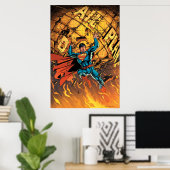 De nieuwe 52 - Superman #1 Poster (Thuiskantoor)