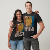 De nieuwe 6-pack Humor Mustache T-shirt (Unisex)