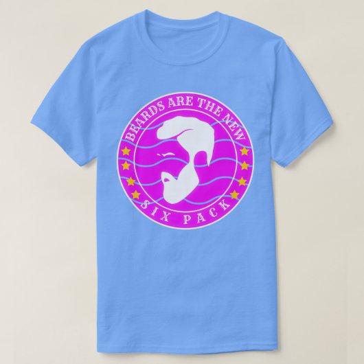 De nieuwe 6-pack is voorzien van pasta's. t-shirt (Design voorkant)