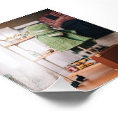 De nieuwe aankomst foto afdruk (Hoek)