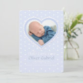 De nieuwe Aankondiging van de Geboorte van de Foto (Staand voorkant)