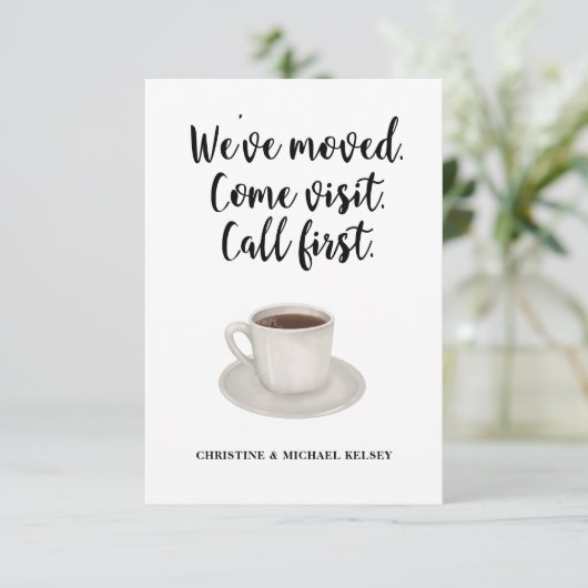 De Nieuwe Aankondiging van het Adres van het Huis  (Staand voorkant)