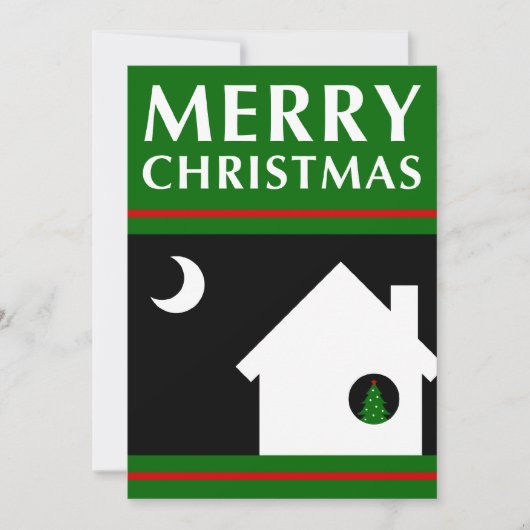 de nieuwe aankondiging van het kerstfeest (Voorkant)
