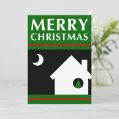 de nieuwe aankondiging van het kerstfeest (Staand voorkant)