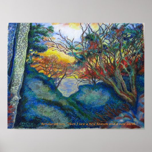 De nieuwe aarde poster (Voorkant)