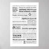 De nieuwe ABC van het Leven Poster (Voorkant)