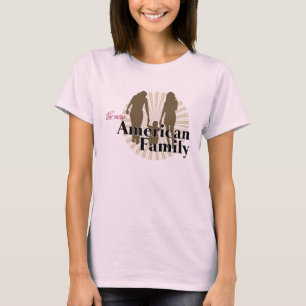 De nieuwe Amerikaanse familie T-shirt