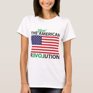 De nieuwe Amerikaanse revolutie T-shirt