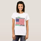De nieuwe Amerikaanse revolutie T-shirt (Voorkant volledig)