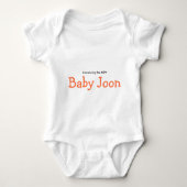 De nieuwe baby Joon Romper (Voorkant)