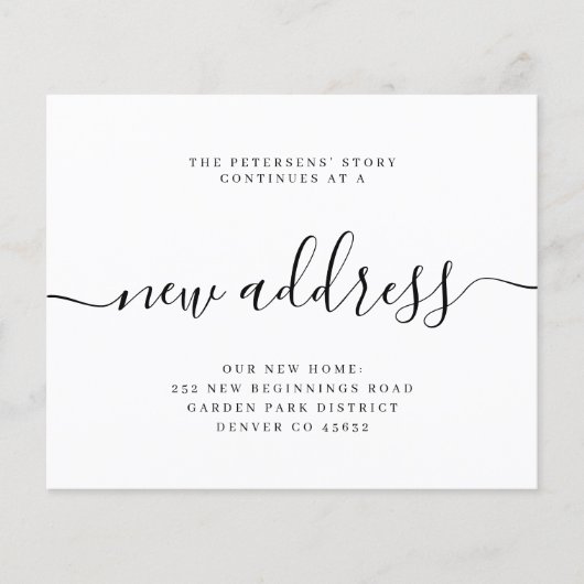 De nieuwe begroting richt moderne bewegende aankon flyer (Voorkant)