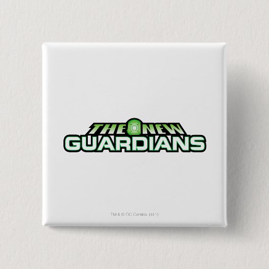 De nieuwe bewakers vierkante button 5,1 cm (Voorkant)