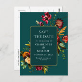 De Nieuwe Bloemen die de Code van de Datum QR bind Briefkaart (Voorkant / Achterkant)