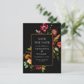 De Nieuwe Bloemen die de Code van de Datum QR bind Briefkaart (Staand voorkant)