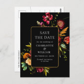 De Nieuwe Bloemen die de Code van de Datum QR bind Briefkaart (Voorkant / Achterkant)