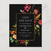 De Nieuwe Bloemen die de Code van de Datum QR bind Briefkaart (Voorkant)