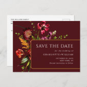 De Nieuwe Bloemen die de Code van de Datum QR bind Briefkaart (Voorkant / Achterkant)