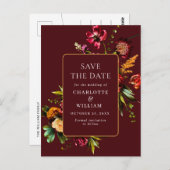 De Nieuwe Bloemen die de Code van de Datum QR bind Briefkaart (Voorkant / Achterkant)