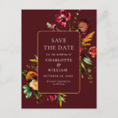 De Nieuwe Bloemen die de Code van de Datum QR bind Briefkaart (Voorkant)