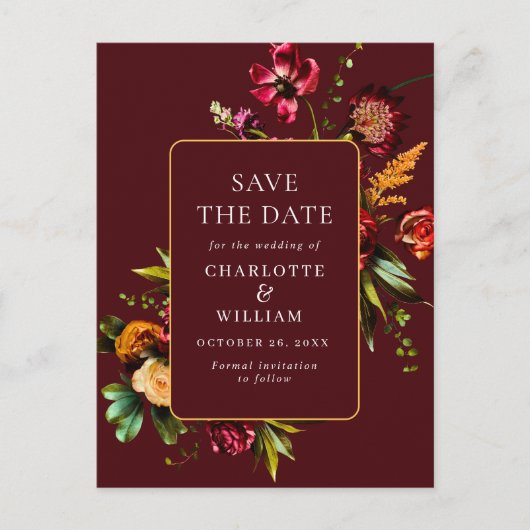 De Nieuwe Bloemen die de Code van de Datum QR bind Briefkaart (Voorkant)