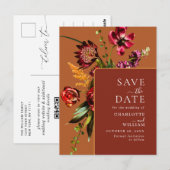 De Nieuwe Bloemen die de Code van de Datum QR bind Briefkaart (Voorkant / Achterkant)