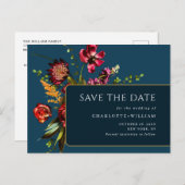 De Nieuwe Bloemen die de Code van de Datum QR bind Briefkaart (Voorkant / Achterkant)