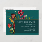 De Nieuwe Bloemen die de Code van de Datum QR bind Briefkaart (Voorkant / Achterkant)