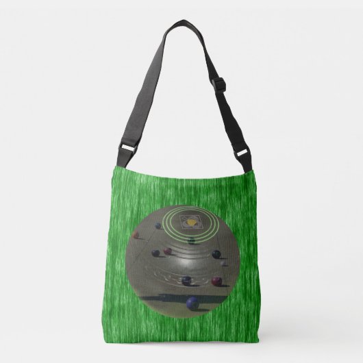 de nieuwe Bowls Competition Bowl, Crossbody Tas (Voorkant)
