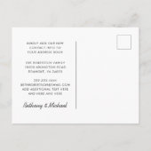 De nieuwe Brievenbus van de Waterverf van het Adre Aankondigingskaart (Achterkant)