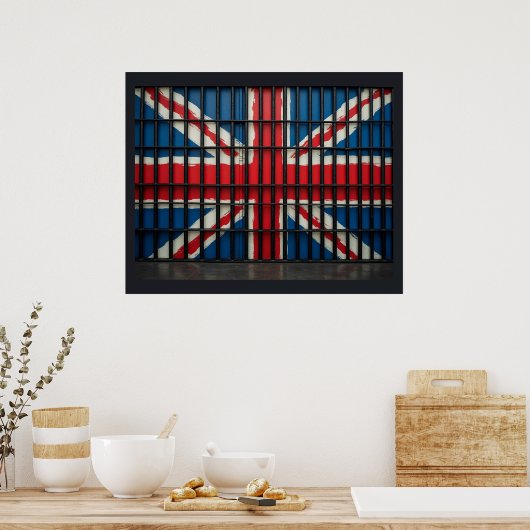 De nieuwe Britse waarde matte poster (Keuken)