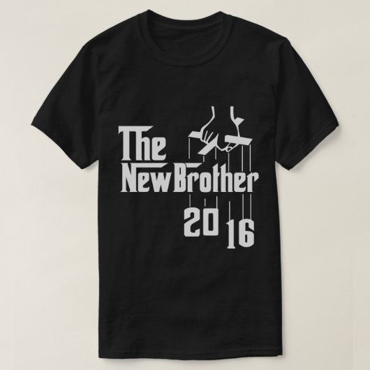De nieuwe broer 2016 t-shirt (Design voorkant)