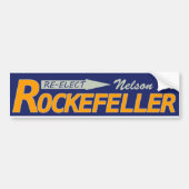 De nieuwe Bumpersticker Nelson Rockefeller 1970 (Voorkant)