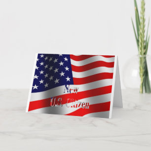 De nieuwe Burger van de V.S. Kaart
