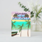 De nieuwe Caledon-reisposter "reis naar avontuur". Briefkaart (Staand voorkant)