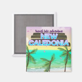 De nieuwe Caledon-reisposter "reis naar avontuur". Magneet (Voorkant / Achterkant)