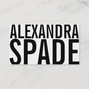 De nieuwe Cool Biz-kaart - Fotografie, Film, Aange Visitekaartje