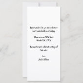 De NIEUWE datum opslaan | Datum wijzigen | 3 Foto' Kaart (Achterkant)