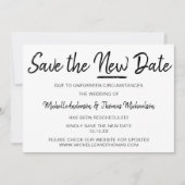 De nieuwe datum opslaan save the date (Voorkant)